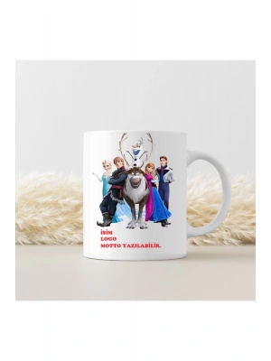 Elsa Temalı  Özel Baskılı Kupa Bardak