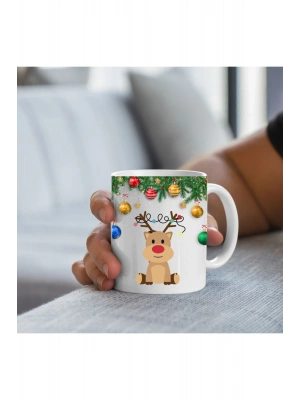 Yeniyıl Temalı Baskılı Kupa Bardak