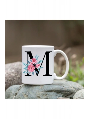 Harf Baskılı Kupa Bardak