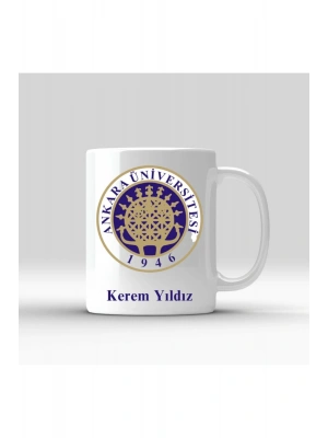 Üniversite Logolu Kişiye Özel Kupa  Bardak