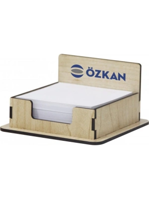 BALU AHŞAP KÜP BLOKNOT