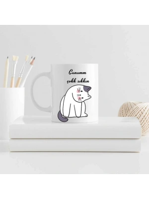 Canım Sıkkın Temalı Baskılı Kupa