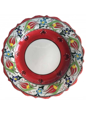 Çini  25CM FOTOĞRAF TABAĞI