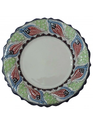 Çini  30 CM KALİGRAFİ TABAĞI