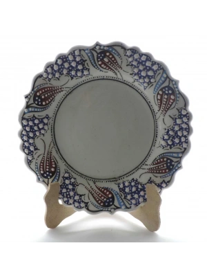 Çini Boncuklu Kaligrafi Tabağı