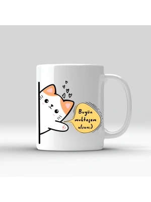 Bugün Muhteşem Olsun Baskılı Konuşan Kupa