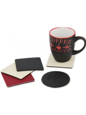 DERİ BARDAK ALTLIĞI