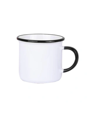 Firmanıza Özel Baskılı Siyah Porselen Kupa Bardak