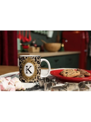 HARFLİ LEOPARLI KUPA