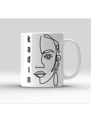 Kadınlar Gününe Özel Baskılı Kupa Bardak