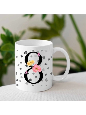 Kadınlar Gününe Özel Baskılı Kupa Bardak