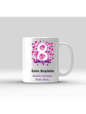 Kadınlar Gününe Özel Kupa Bardak