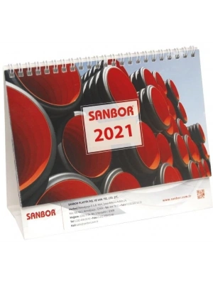 KARTON TAŞIYICILI ÖZEL PİRAMİT TAKVİM