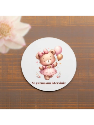 TEDDY BEAR  5Iİ BASKILI BARDAK ALTLIGI