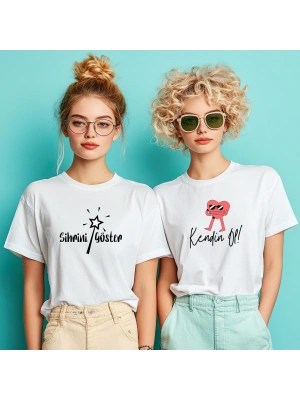 Kişiye Özel Kendine Gel - Sihrini Yansıt Baskılı Tişört