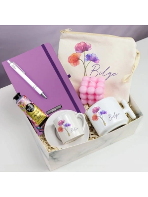 Kişiye Özel Tasarım Hediye Kutusu Kadınlar Gününe Özel