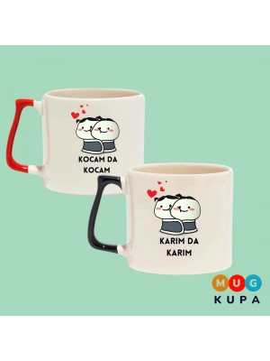 Kocam da Kocam Karım da Karım Baskılı Konuşan Kupa