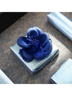 Kurdela ve Kağıt Çiçekli Sargılı Çikolata