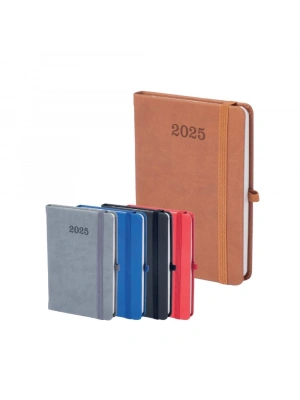 LALE HAFTALIK TERMO DERİ CEP AJANDASI