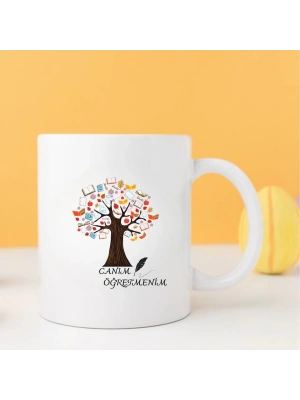 Öğretmenler Günü Baskılı Kupa Bardak