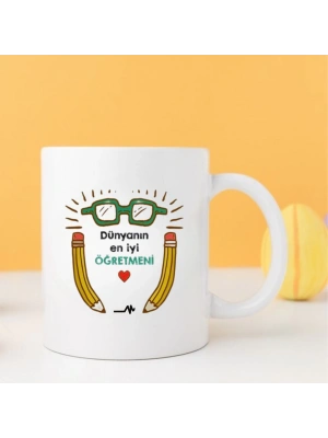 Öğretmenler Günü Baskılı Kupa Bardak