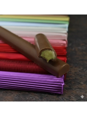 Özel Günler, Nişan, Düğün Stick Gofre Sargılı Çikolata
