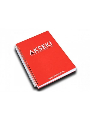 ÖZEL SPİRALLİ MUKAVVA SIVAMA KAPAK DEFTER