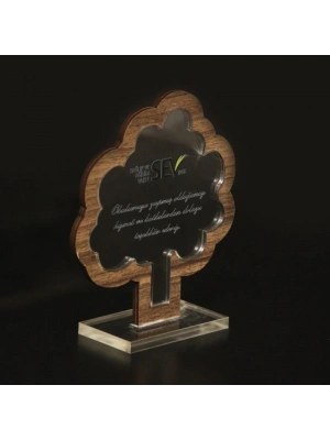 ÖZEL TASARIM  MDF-PLEKSİ PLAKET