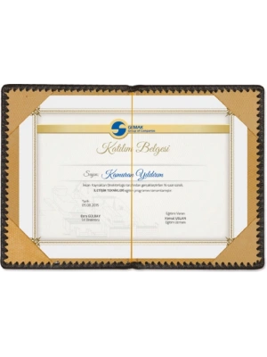 PADİ SERTİFİKA VE MENÜ KABI