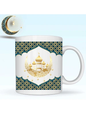 Ramazan Temalı Baskılı Kupa