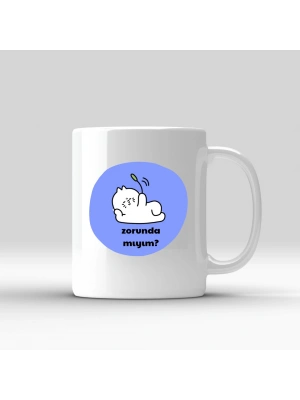 Zorundamıyım Baskılı Konuşan Kupa