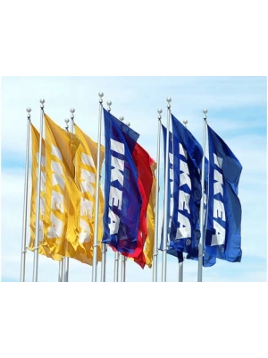 SATEN KUMAŞ GÖNDER BAYRAĞI