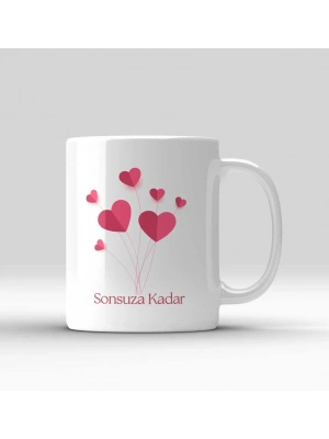 Sevgililer Gününe Özel Baskılı Kupa Bardak