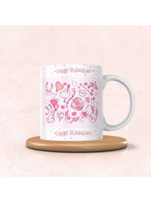 Sevgililer Gününe Özel Baskılı Kupa Bardak