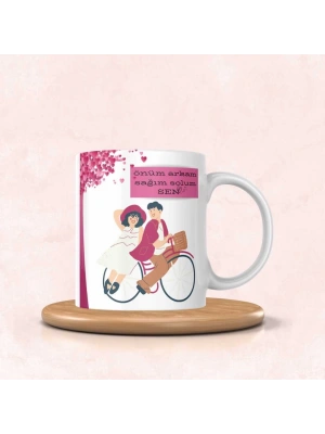 Sevgililer Gününe Özel Baskılı Kupa Bardak