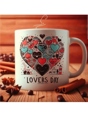 Sevgililer Gününe Özel Baskılı Kupa Bardak