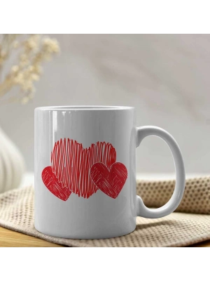 Sevgililer Gününe Özel Baskılı Kupa Bardak