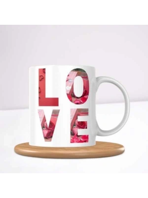 Sevgililer Gününe Özel Baskılı Kupa Bardak