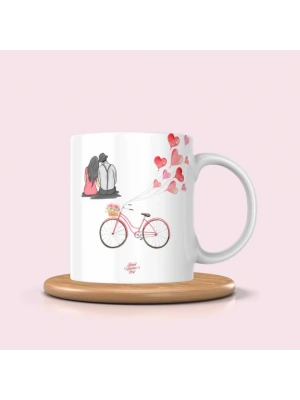 Sevgililer Gününe Özel Baskılı Kupa Bardak
