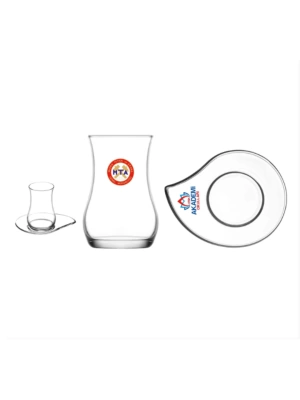 Toptan Baskılı Asya Çay Seti 170 Ml