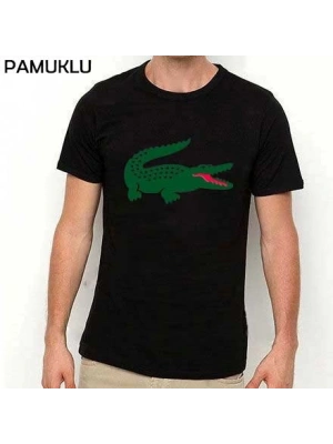 Toptan Baskılı Pamuk Polyester Tişört