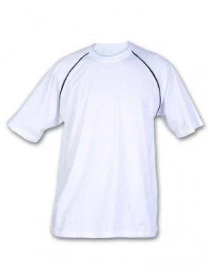 Toptan Baskılı Sıfır Yaka Beyaz Süprem T-Shirt