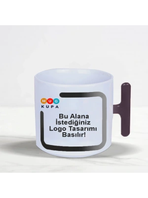 Toptan Kahve Baskılı T Kulplu Nescafe Fincanı