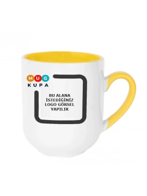 Toptan Oval Baskılı Kupa Bardak