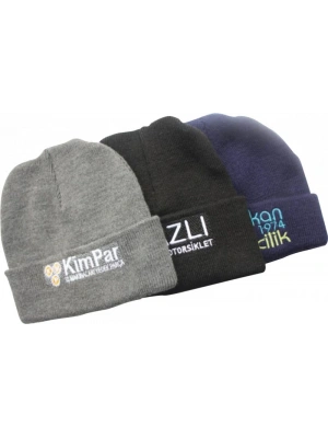 Toptan Logo Baskılı Promosyon TRİKO ÖRGÜ BERE