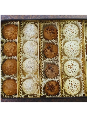 Trüf Karışık Dolgulu 20 Adet Teneke Kutu