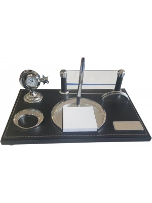 TÜRKEM DERİ MASA SETİ