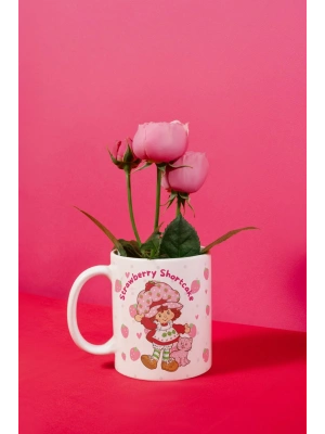 Çilek Kız Strawberry Shortcake Nostaljik Baskılı Kupa Bardak Çay Kahve Fincanı ÇİLEKKIZKUPA