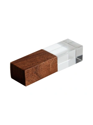 WOOD KRİSTAL USB BELLEK