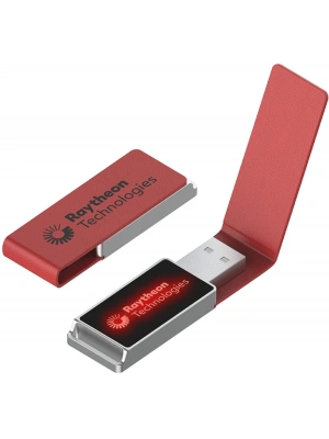 YANMER IŞIKLI DERİ  USB BELLEK